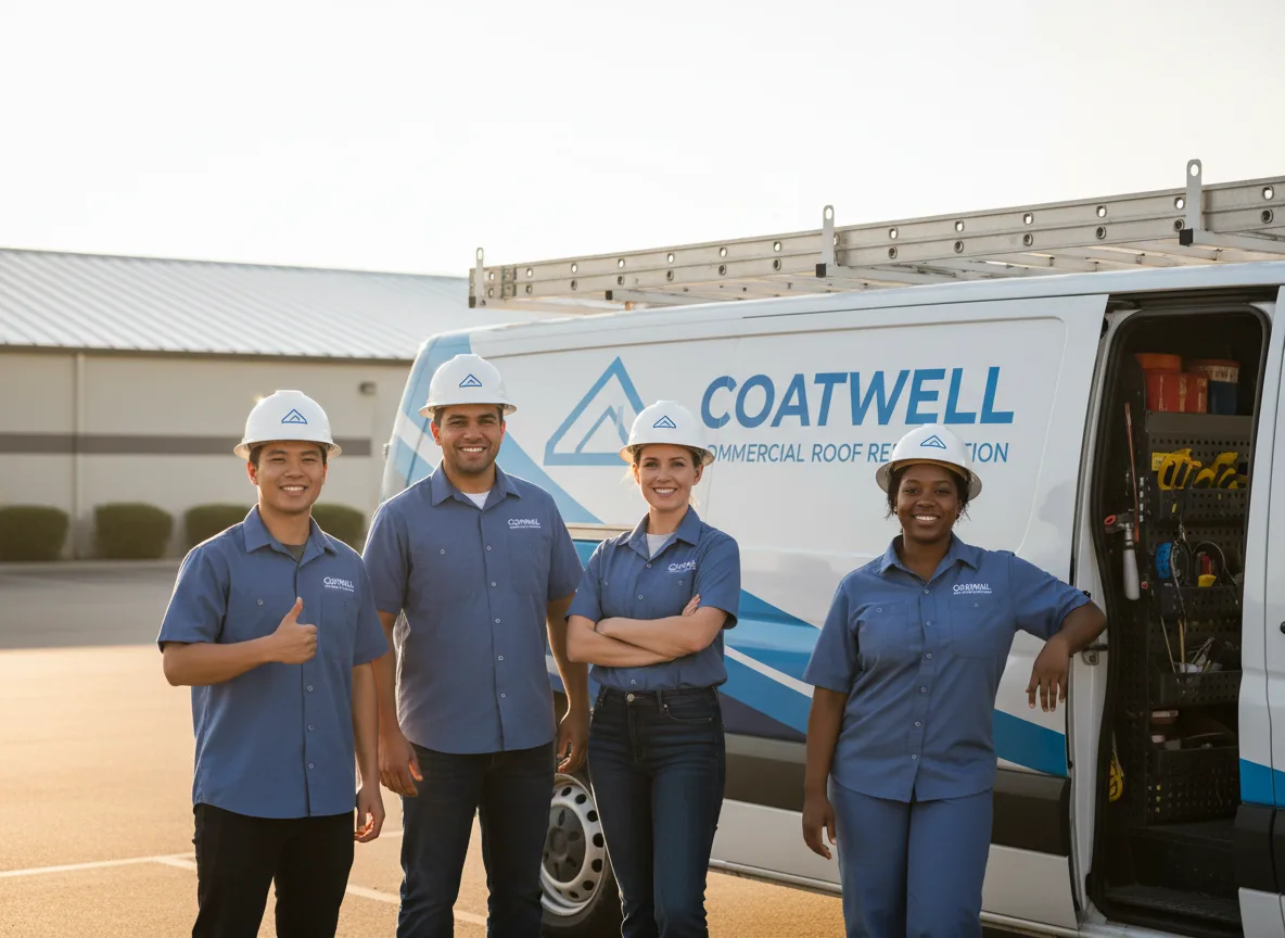 Commercial roof coating company in Big Bend, WI